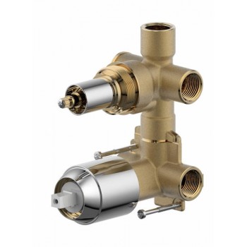Скрытая часть смесителя Bravat D982CP-A-RUS