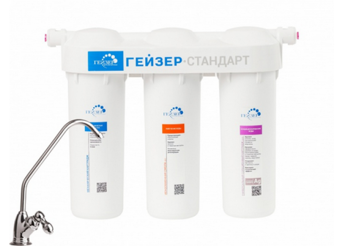Фильтр для воды Гейзер Стандарт Ж 19064