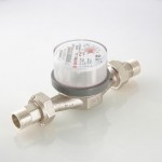 Водосчетчик VALTEC универсальный квартирный до +90С, 2,5м3, 3/4, 105 мм