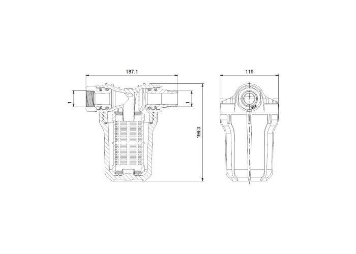 Входной фильтр Grundfos для установок Scala1