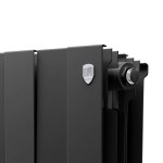 Биметаллический секционный радиатор отопления Royal Thermo PianoForte Noir Sable 300 / 6 секций