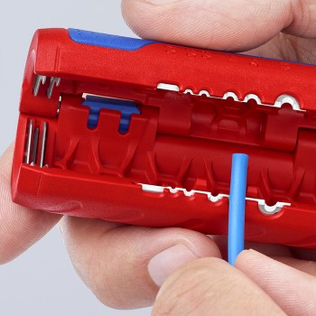 Труборез-стриппер KNIPEX для гофротрубы, 13-32 мм, зачистка: 0.2-4 мм?, длина 100 мм, SB