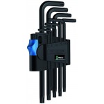 Набор Г-образных ключей WERA 967/9 L TORX HF BlackLaser 1 с фиксацией, 9 пр., TX 8/9/10/15/20/25/27/30/40