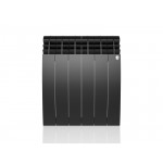 Биметаллический секционный радиатор Royal Thermo Biliner Noir Sable 500 / 6 секций