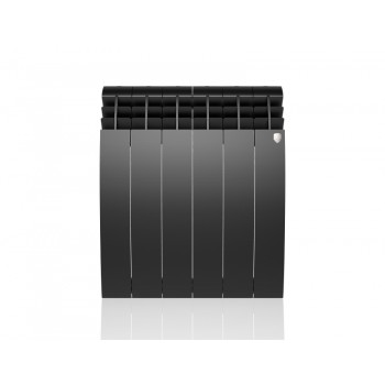 Биметаллический секционный радиатор Royal Thermo Biliner Noir Sable 500 / 6 секций Биметаллический секционный радиатор Royal Thermo Biliner Noir Sable 500 / 6 секций