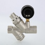Подпиточный клапан VALTEC с фильтром и манометром 1/2
