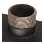 Стальной распределительный коллектор Rommer 3(4) отопительных контура 1 1/2 x 1 1/2