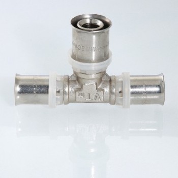 Valtec Тройник пресс 16