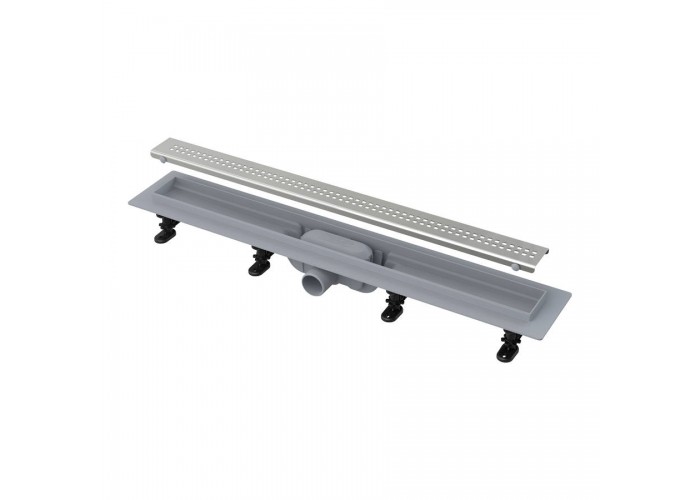 Лоток душевой Alcaplast APZ9 650 мм с порогами с порогами для перфорированной решетки
