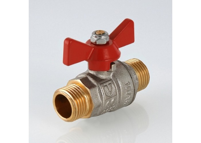 Кран шаровой VALTEC Base 1/2 НН, бабочка