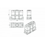 Емкость ЭкоПром SK 2000 литров в обрешетке