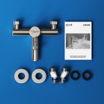 Смеситель для ванны с душем Dorff Logic SS D3010000SS Смеситель для ванны с душем Dorff Logic SS D3010000SS