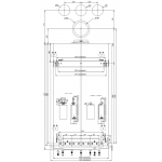 Настенный газовый двухконтурный котел отопления Chaffoteaux PIGMA ULTRA 25 FF
