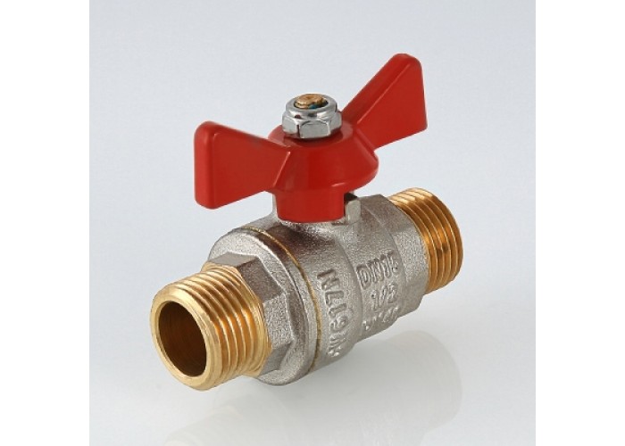 Кран шаровой VALTEC Base 1/2 НН, бабочка
