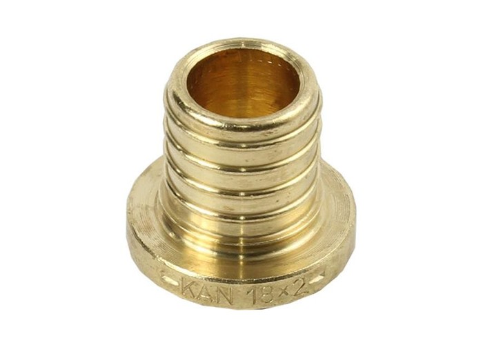 Заглушка KAN-therm Push латунная, 18х2
