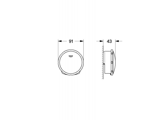 Сливной-переливной гарнитур Grohe Talentofill 19952000
