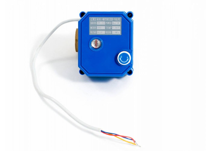 Шаровый кран Бастион 1/2 с электроприводом, 12V