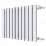 Стальной трубчатый радиатор отопления КЗТО QUADRUM 40 V 1000-3 R / 3 секции
