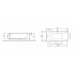Каркас для ванны AM.PM Spirit W72A-170-070W-R2 170x70 см Каркас для ванны AM.PM Spirit W72A-170-070W-R2 170x70 см