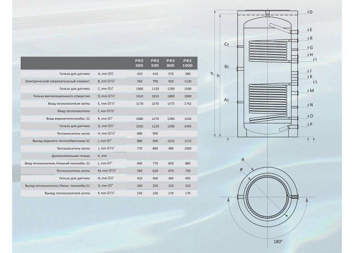 Буферный накопитель Sunsystem PR2 500