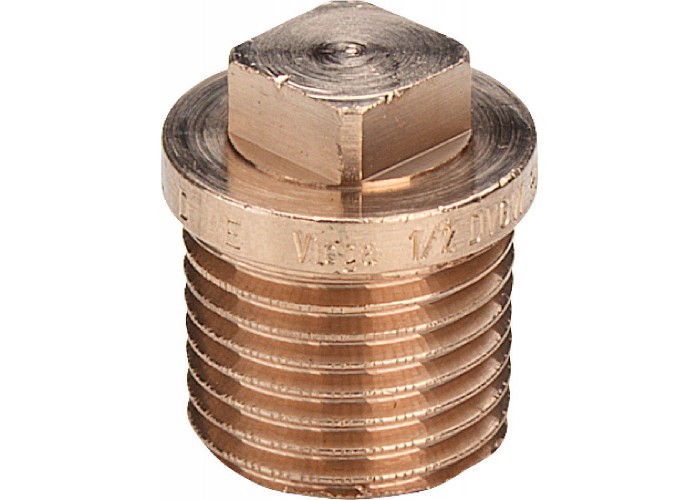 Заглушка Viega модель 3290 3/4 арт. 320089, бронза