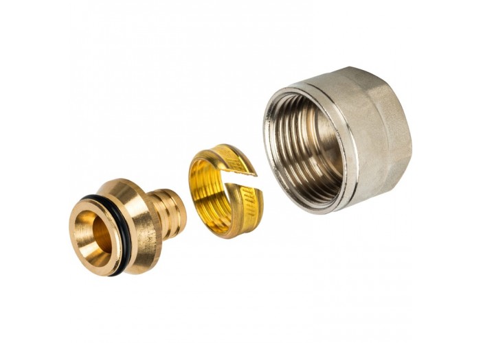 Уплотнительные фитинги Stout PEX 16х2,2 х 1/2 конус