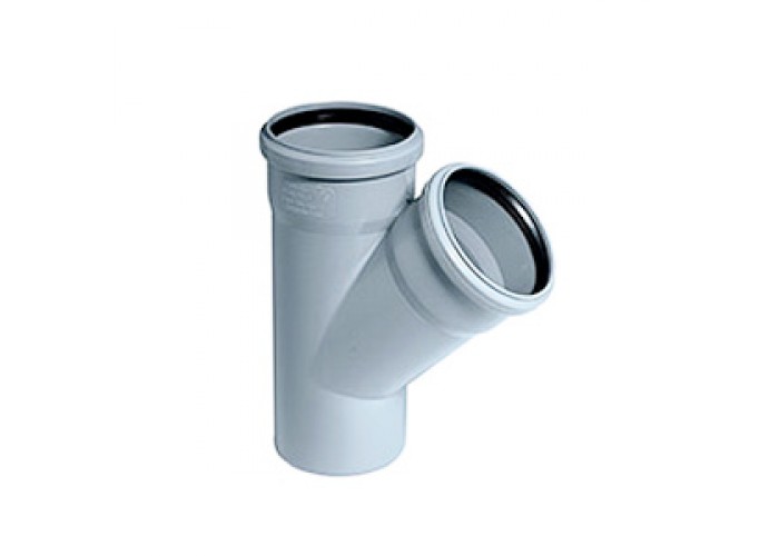 Тройник для внутренней канализации Ostendorf HTEA 50/50*45 гр.
