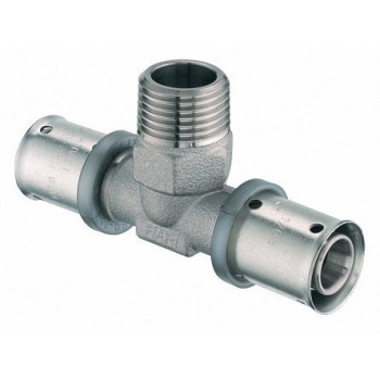 Пресс-тройник FAR 32*3 x 1 НР х 32*3
