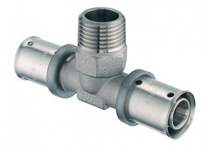 Пресс-тройник FAR 32*3 x 1 НР х 32*3