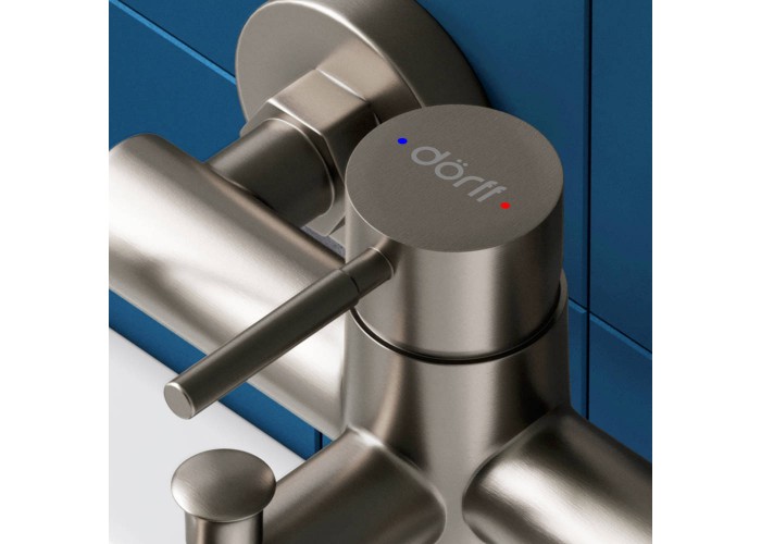 Смеситель для ванны с душем Dorff Logic SS D3010000SS Смеситель для ванны с душем Dorff Logic SS D3010000SS
