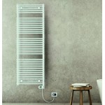 Полотенцесушитель электрический Lazzarini E-Catania 500W белый прямой