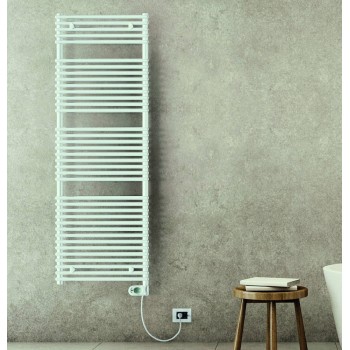 Полотенцесушитель электрический Lazzarini E-Catania 500W белый прямой