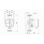 Циркуляционный насос Grundfos ALPHA3 25-80 130