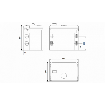 Накопительная емкость Grundfos Liftaway C для систем ГВС