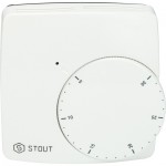 Комнатный термостат Stout WFHT-BASIC для нормально-закрытых сервоприводов