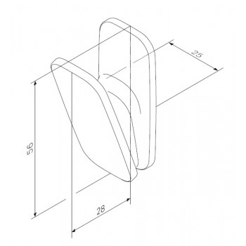 Крючок для полотенец AM.PM Inspire 2.0 A50A35500