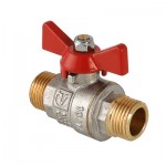 Кран шаровой VALTEC Base 1/2 НН, бабочка