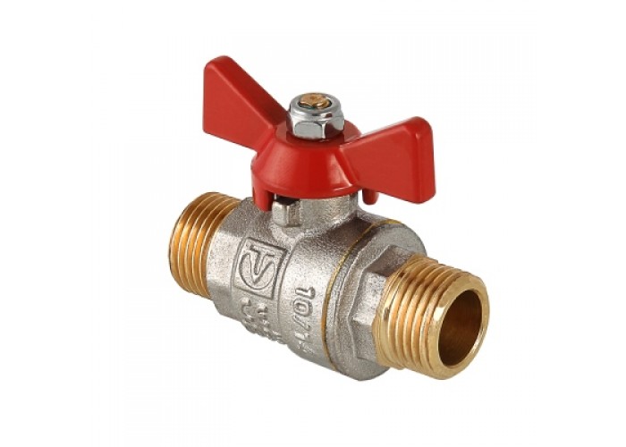 Кран шаровой VALTEC Base 1/2 НН, бабочка