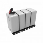 Емкость ЭкоПром KR 4000л белая в обрешетке