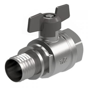 Кран шаровый Royal Thermo с аксиальным соединением вн. 16x1/2