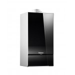 Настенный газовый конденсационный котел отопления двухконтурный Buderus Logamax plus GB172-20 i K (черный)