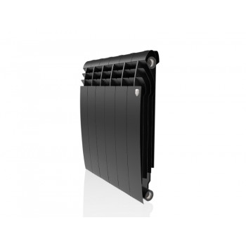 Биметаллический секционный радиатор Royal Thermo Biliner Noir Sable 500 / 6 секций