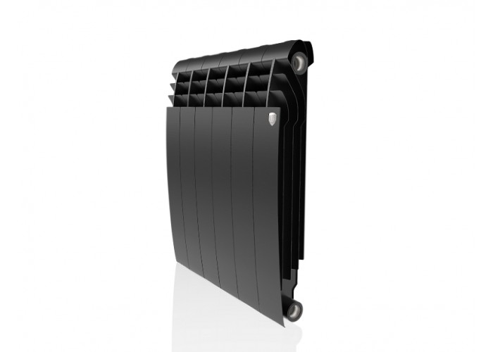 Биметаллический секционный радиатор Royal Thermo Biliner Noir Sable 500 / 6 секций