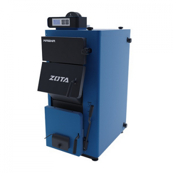 Твердотопливный напольный котел отопления, длительного горения ZOTA MAGNA 45