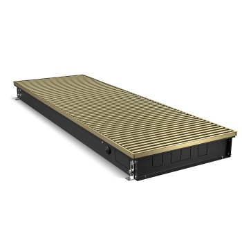 Внутрипольный конвектор с естественной конвекцией Royal Thermo 90/400/2200-DG-U-LB