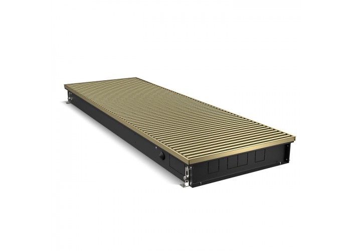 Внутрипольный конвектор с естественной конвекцией Royal Thermo 90/400/2200-DG-U-LB