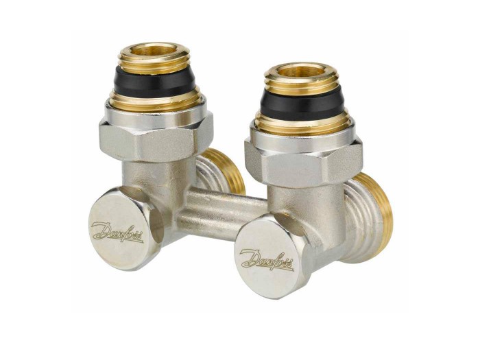 Клапан Danfoss RLV-KS - G 3/4 A x G 1/2 A, угловой