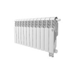 Биметаллический секционный радиатор отопления Royal Thermo Vittoria 350 / VDR / 12 секций