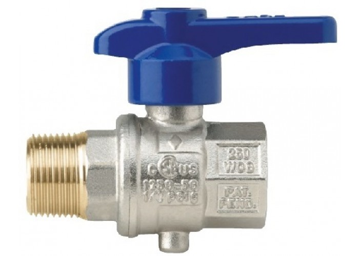 Кран дисковый RB (Rubinetterie Bresciane) EUROFLY 600301 3/4 НВ