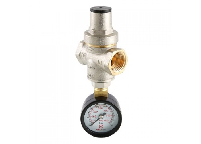 Редуктор давления VALTEC от 0,5 до 5,5 бар 1/2 (без манометра)